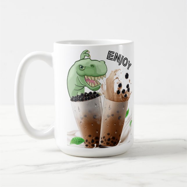 Dinosaur Coffee Mug (Left)