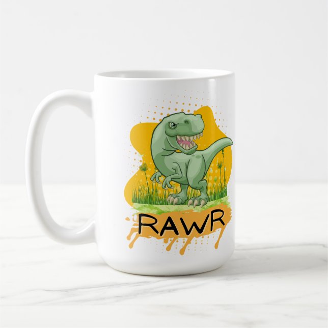 dinosaur coffee mug (Left)
