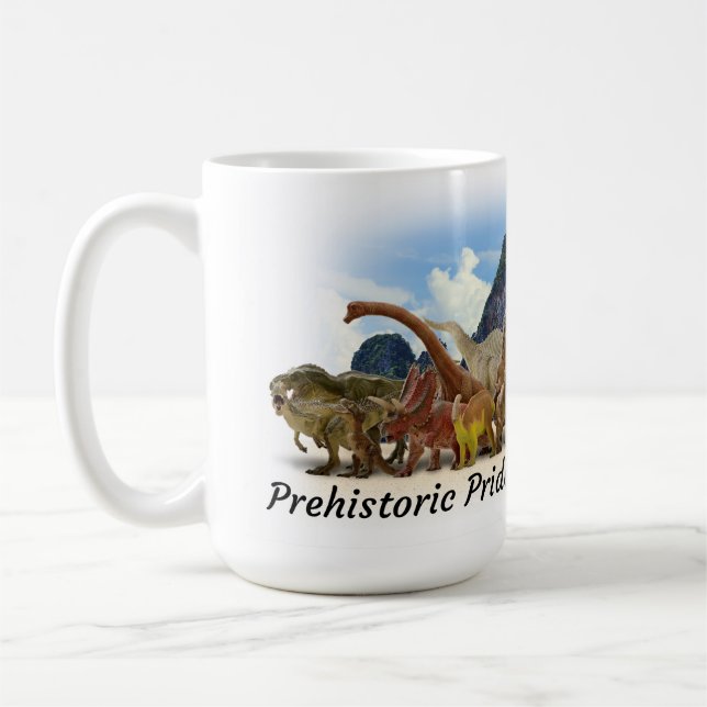 dinosaur coffee mug (Left)