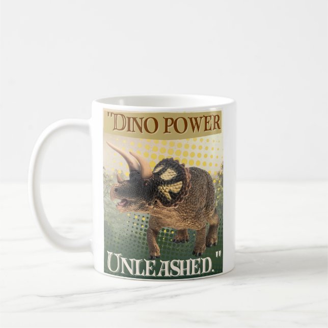 dinosaur coffee mug (Left)