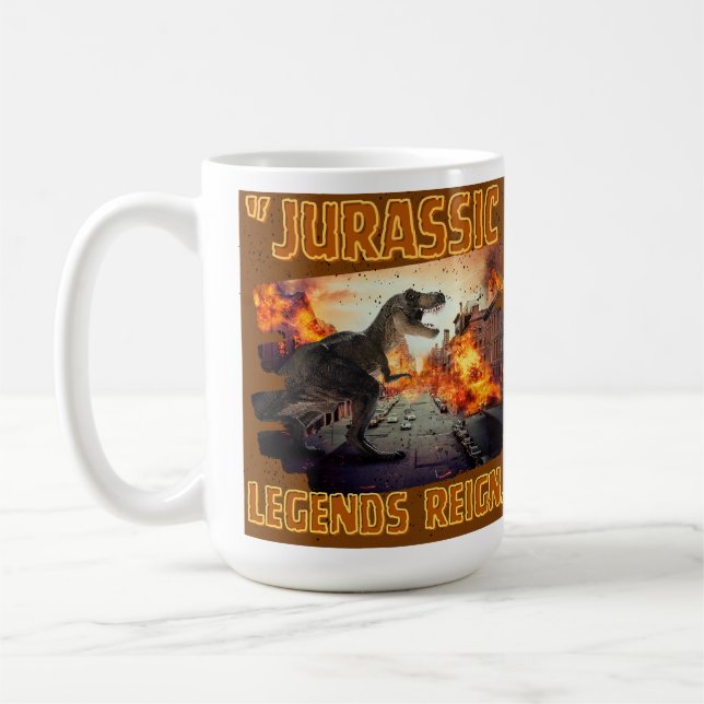 dinosaur coffee mug (Left)