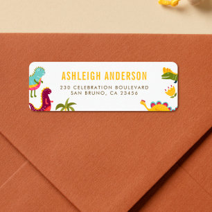 Dinosaur   Create Your Own Custom Return Address