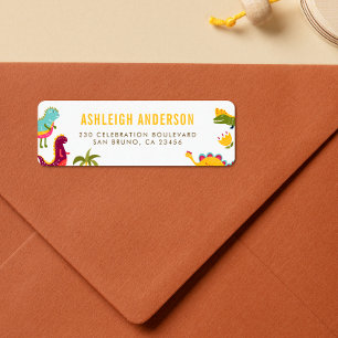 Dinosaur   Create Your Own Custom Return Address