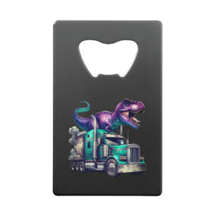Dinosaur  credit card bottle opener