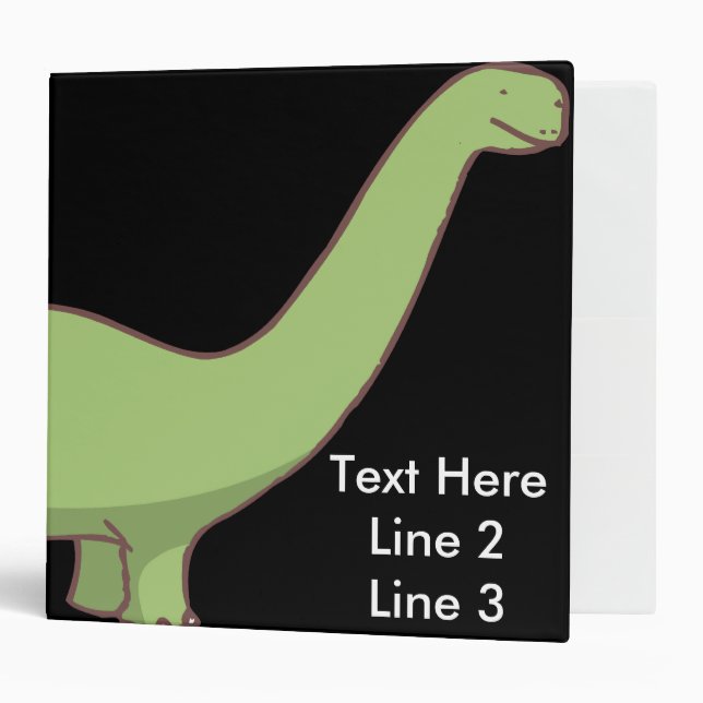 Dinosaur Custom Binder (Front/Inside)