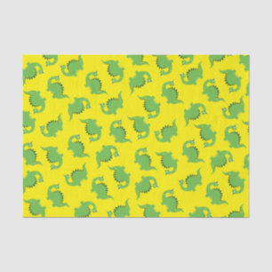 Dinosaur Cute 1st Birthday Party Tissue Paper