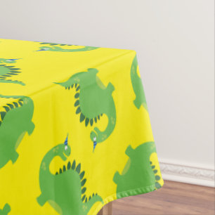 Dinosaur Cute First Birthday Table Cloth