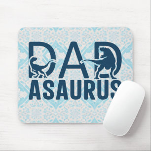 Dinosaur Dad Dad Asaurus Dino Lover T Rex Dad Dino Mouse Pad
