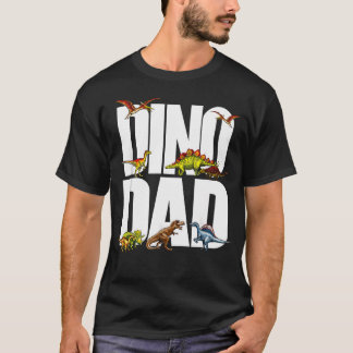 Dinosaur Dad Dinosaur Parent Father's Day For T-Shirt