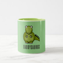 Dinosaur Daddysaurus Daddy Fathers Day Family Gift