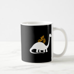 Dinosaur Dino T-rex Mtb Biking Mountain Bike Cloth Coffee Mug