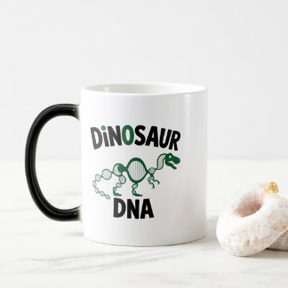 Dinosaur DNA - Genetic Prehistoric Design Magic Mug