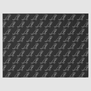 Dinosaur Eating Fish Tissue Paper