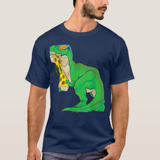 Dinosaur Eating Pizza Pizzasaurus T Rex Men Boys K T-Shirt