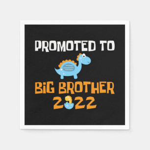 Dinosaur Egg Hatching Promoted To Big Brother Napkin