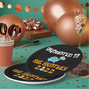 Dinosaur Egg Hatching Promoted To Big Brother Paper Plate