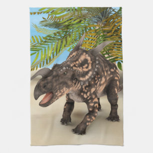 Dinosaur Einiosaurus Kitchen Towel
