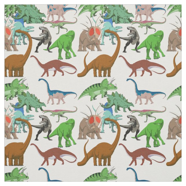 Dinosaur  fabric (Swatch)