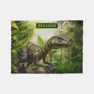 Dinosaur Fleece Blanket