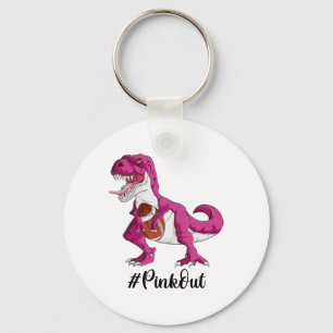 Dinosaur Football Boys1  Keychain