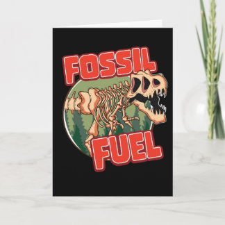 Dinosaur "Fossil Fuel" Invitation