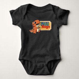 Dinosaur Free Hugs Baby/toddler/kids Apparel  Baby Bodysuit