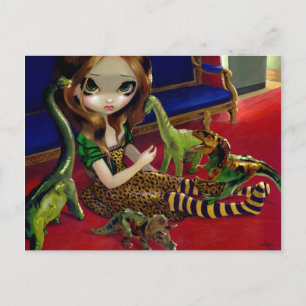 "Dinosaur Friends III" Postcard
