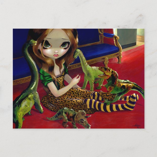 "Dinosaur Friends III" Postcard (Front)