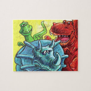 Dinosaur Friends Jigsaw Puzzle
