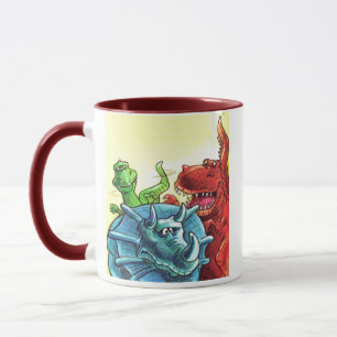 Dinosaur Friends Mug