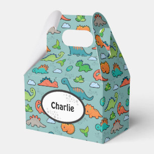 Dinosaur Fun Favor Box
