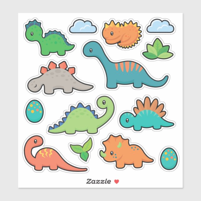 Dinosaur Fun Vinyl (Sheet)