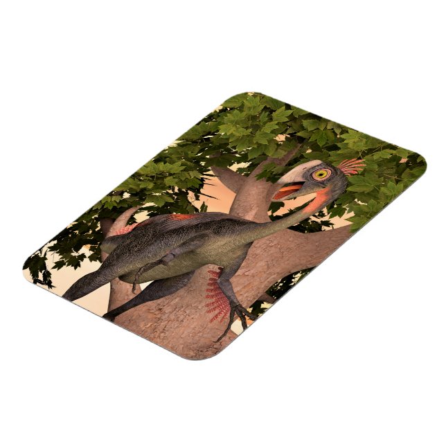 Dinosaur Gigantoraptor Magnet (Left Side)
