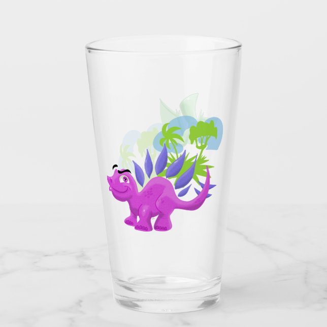 Dinosaur Glass (Front)