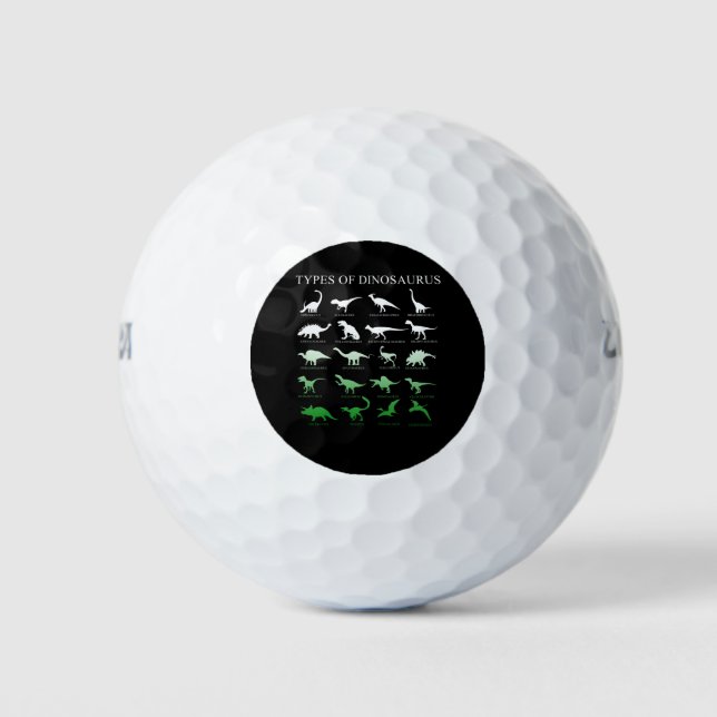 dinosaur golf balls (Front)