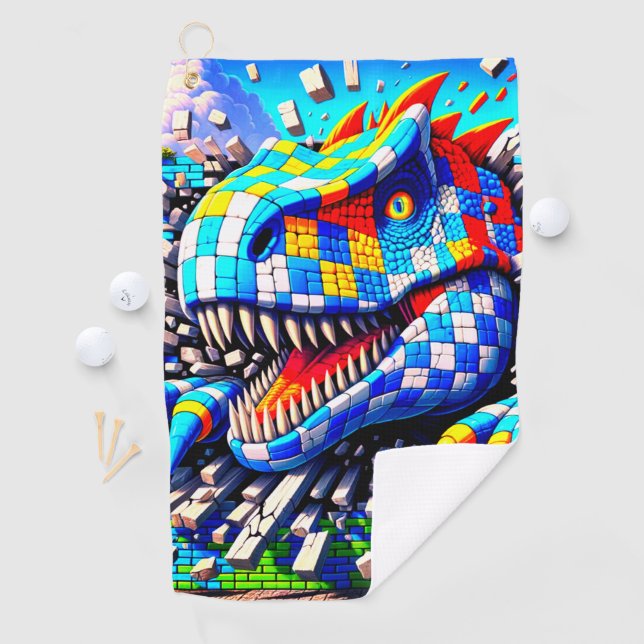 Dinosaur Golf Towel (InSitu)