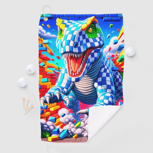 Dinosaur Golf Towel (InSitu)
