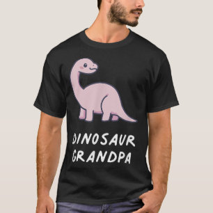 Dinosaur Grandpa Kawaii Anime Pastel Goth Aestheti T-Shirt