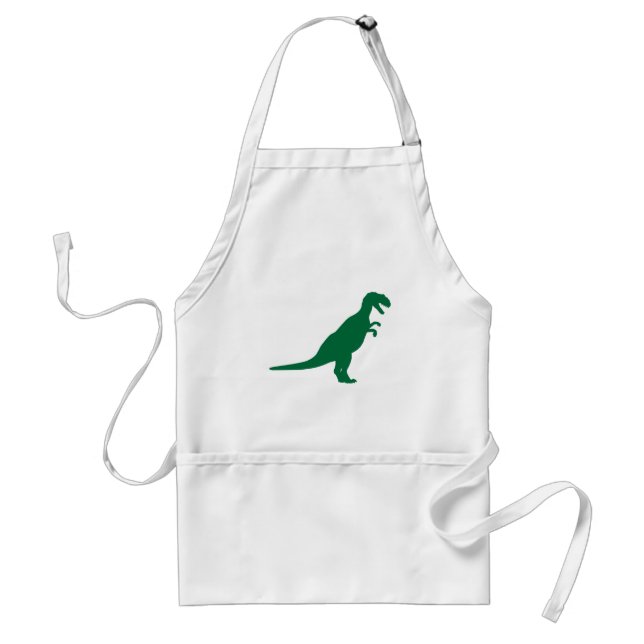 Dinosaur Green Standard Apron (Front)