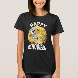 Dinosaur Halloween Costume Dino Halloween Pumpkin T-Shirt