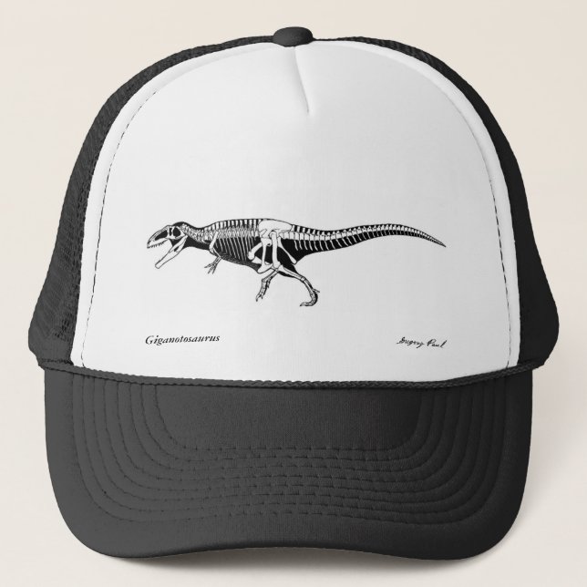Dinosaur Hat Giganotosaurus Gregory Paul (Front)