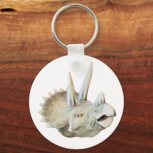 Dinosaur Head Keychain