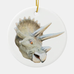 Dinosaur Head, Round Ornament