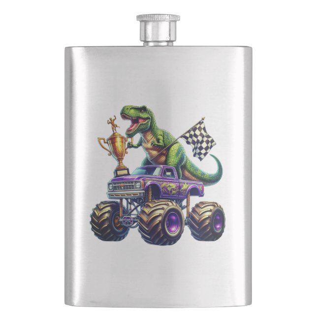Dinosaur  hip flask (Front)