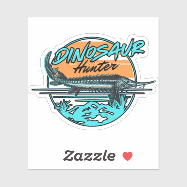 Dinosaur Hunter Sturgeon Fishing (Sheet)