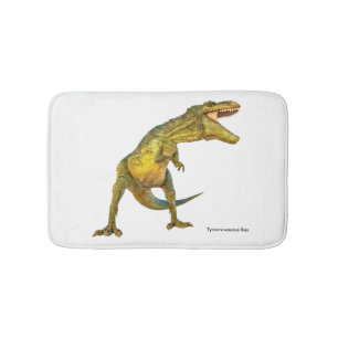 Dinosaur image Custom Small Bath Mat