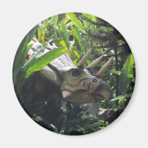 Dinosaur in the wild magnet