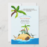 Dinosaur Island Birthday Party