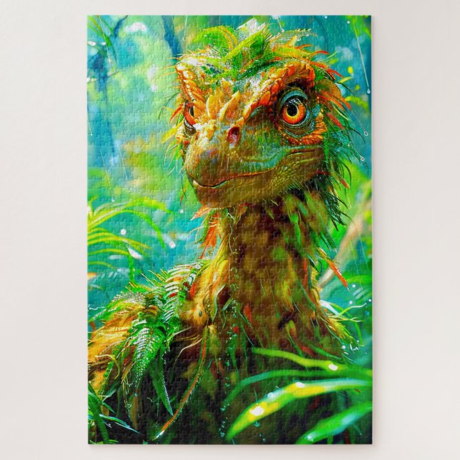 Dinosaur Jigsaw Puzzle (Vertical)