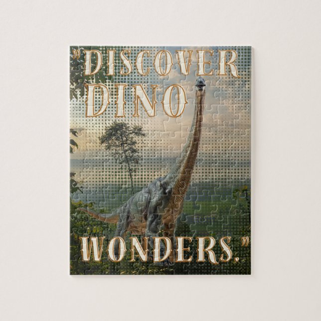 DINOSAUR  JIGSAW PUZZLE (Vertical)